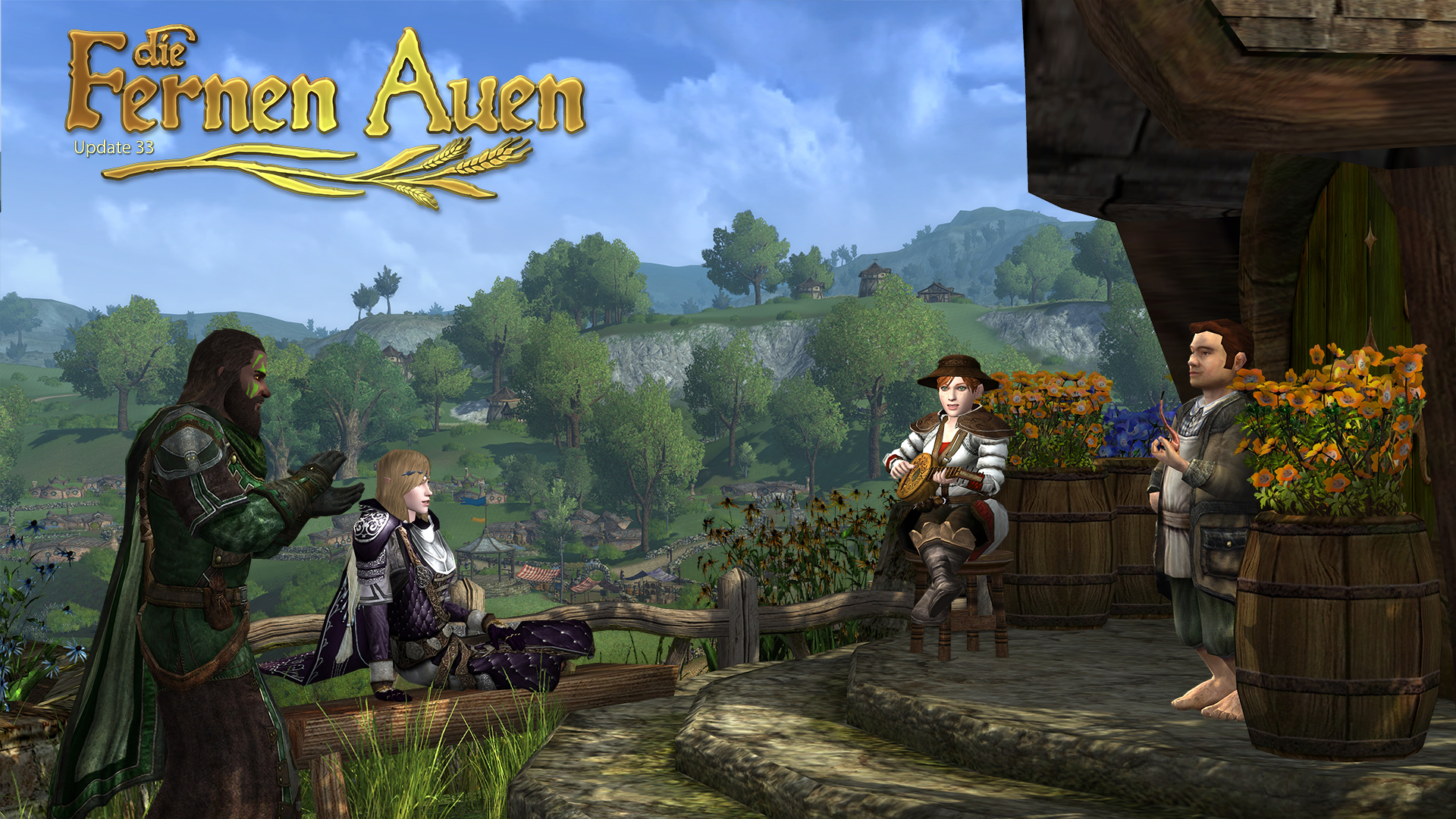 Anklicken zum Zoomen Die fernen Auen