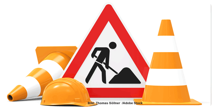 Symbolbild einer Baustelle