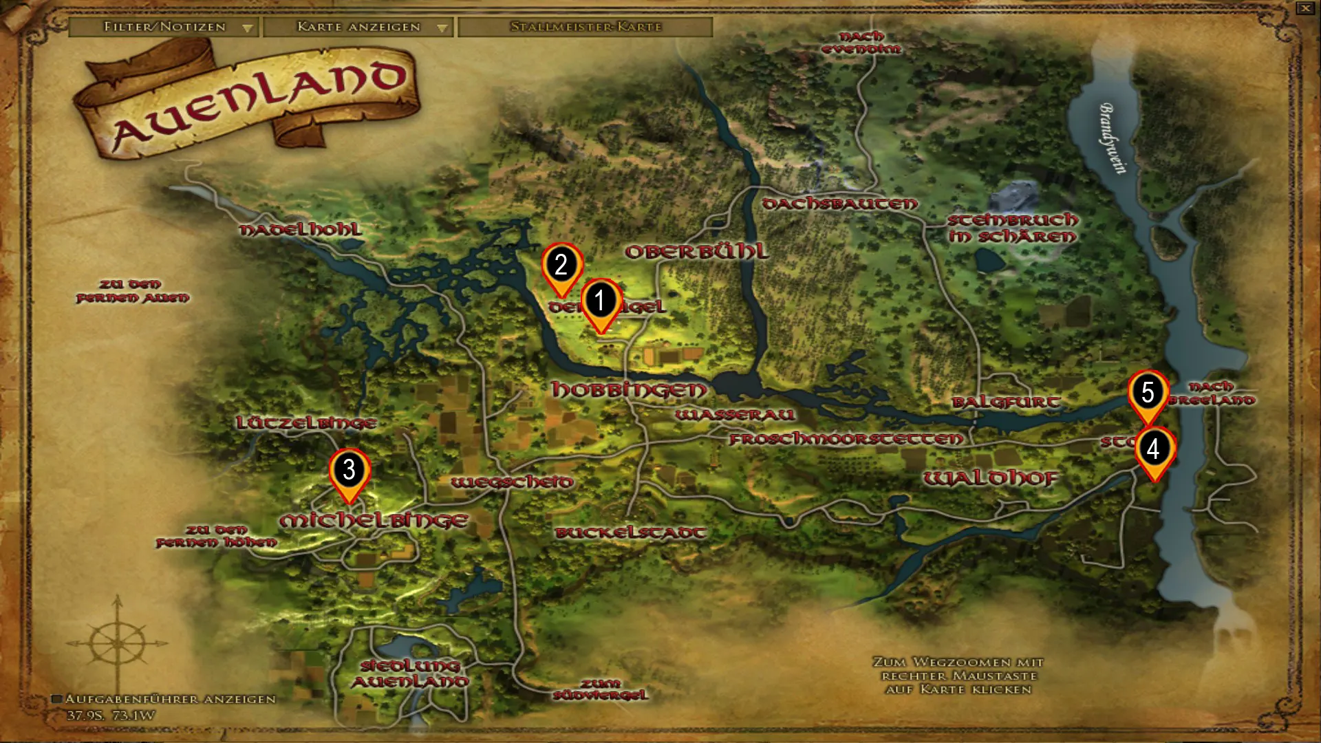 Anklicken zum Zoomen Quest 2:Reisevorbereitungen