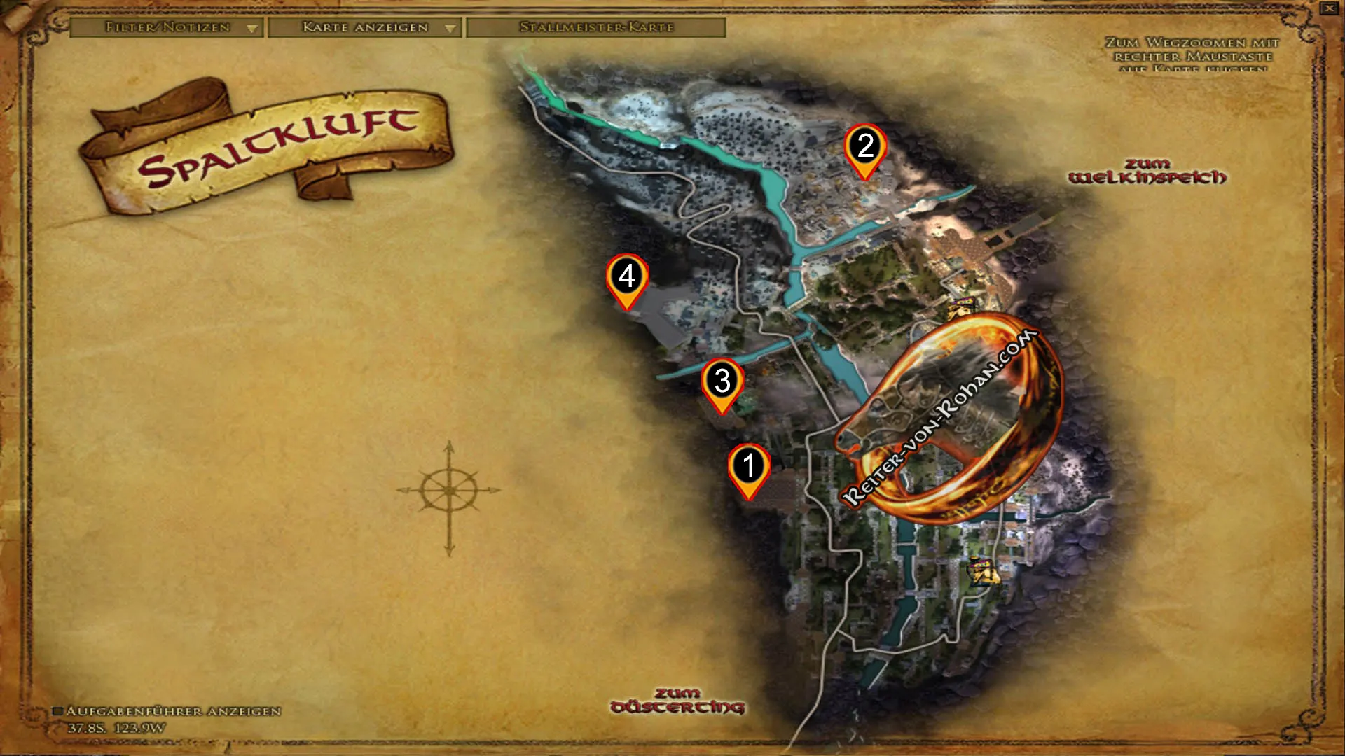 Anklicken zum Zoomen map angreifer schwarzer see