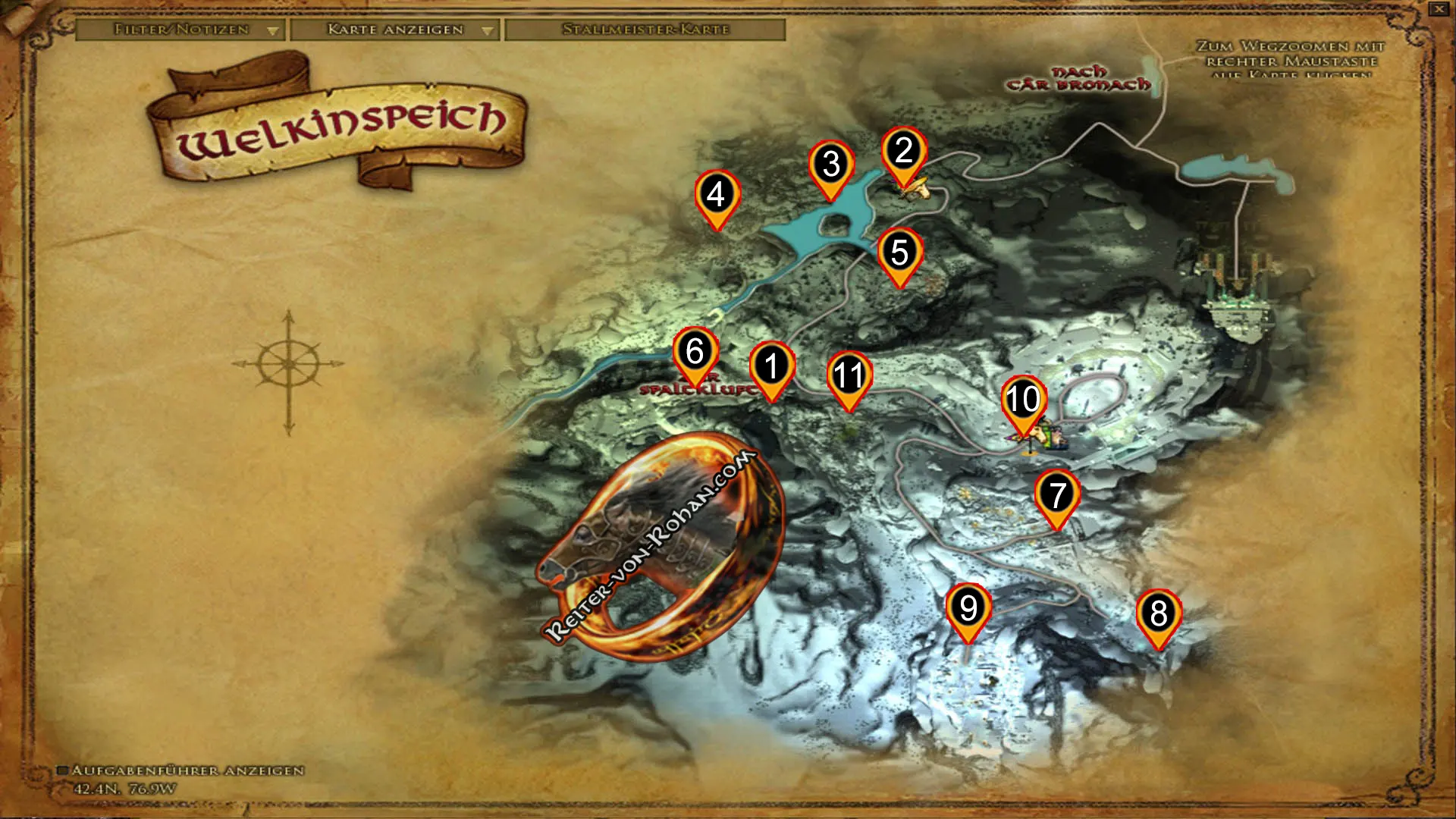 Anklicken zum Zoomen map staetten welkinspeich