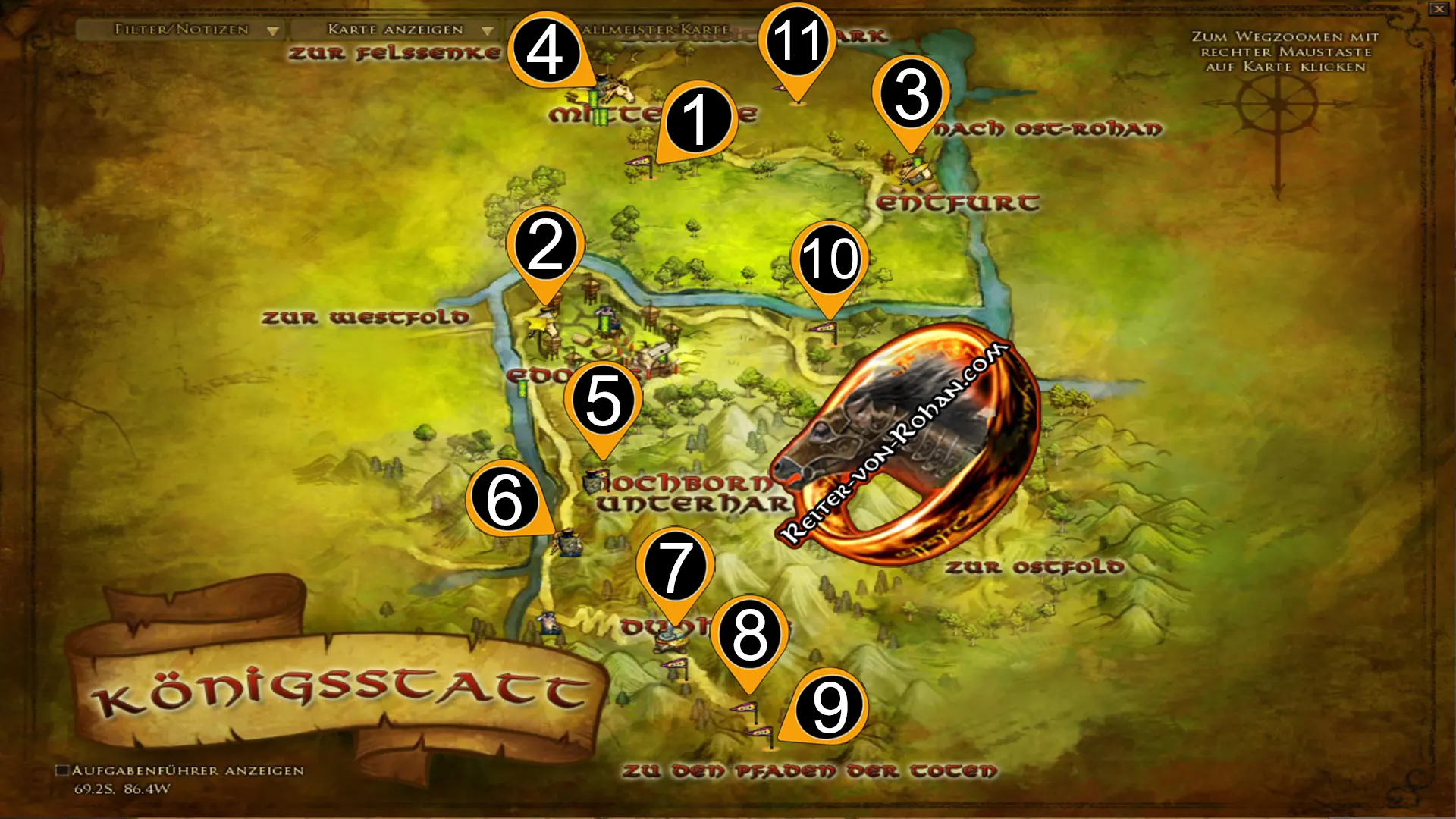 Anklicken zum Zoomen map erkunder koenigsstatt