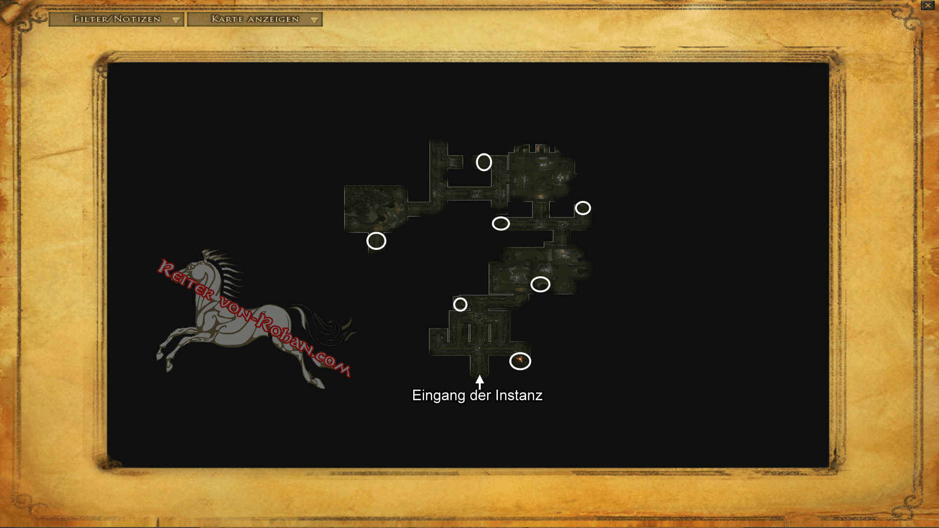 erinnerungen an das 2 zeitalter karte