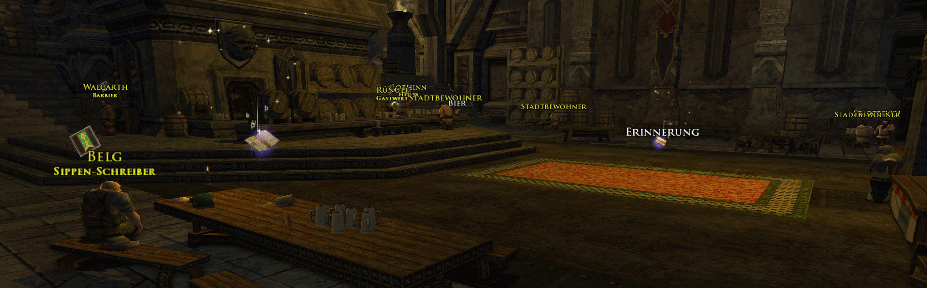 Gasthaus in Thorins Halle - Bild anklicken zum vergrößern Gasthaus in Thorins Halle - Bild anklicken zum vergrößern