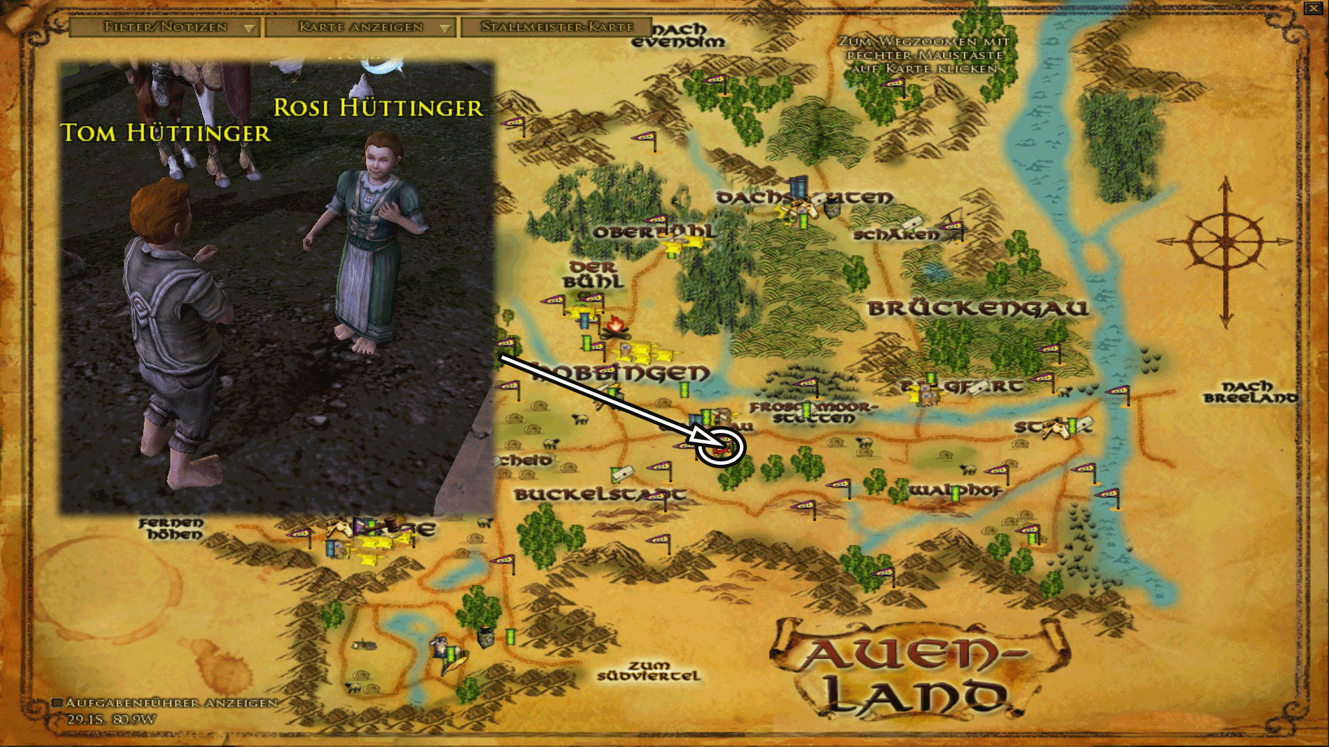 Rosi Hüttinger - Karte anklicken zum vergrößern Rosi Hüttinger - Karte anklicken zum vergrößern