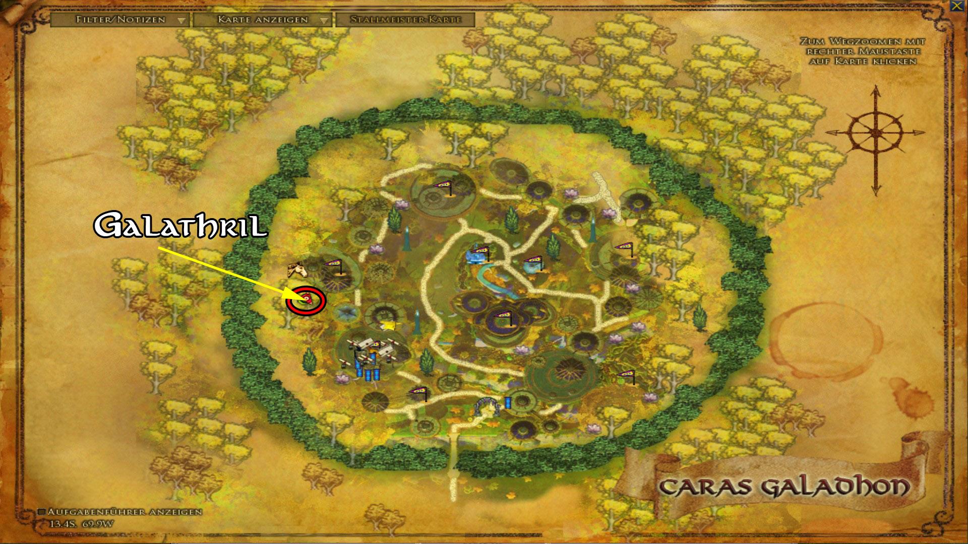 Übersicht in Lorien