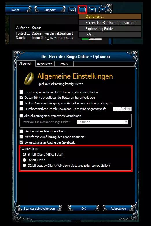Anklicken zum Zoomen 64bit client