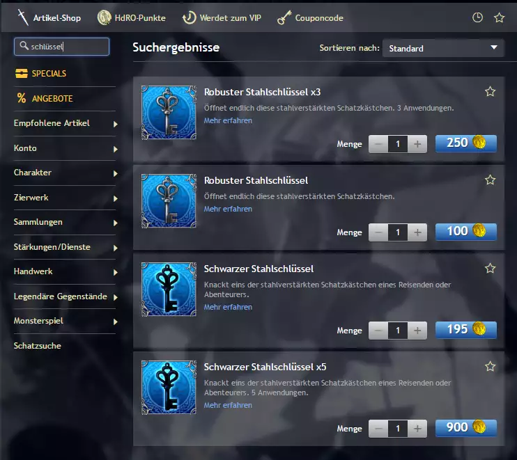 Anklicken zum Zoomen shop schluessel